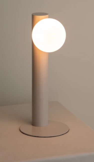Chubes 1 Light Warm White Table Lamp, 16x15x35cm