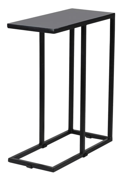 Grey Iron Side Table, 20x43x52cm