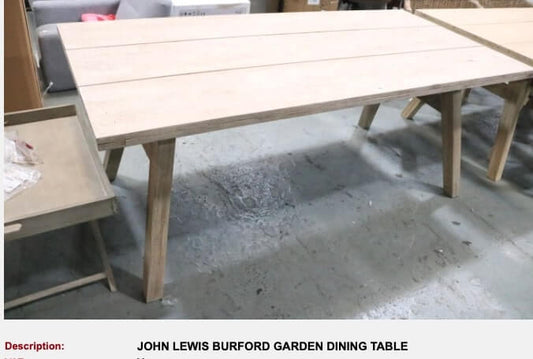 JOHN LEWIS BURFORD GARDEN DINING TABLE