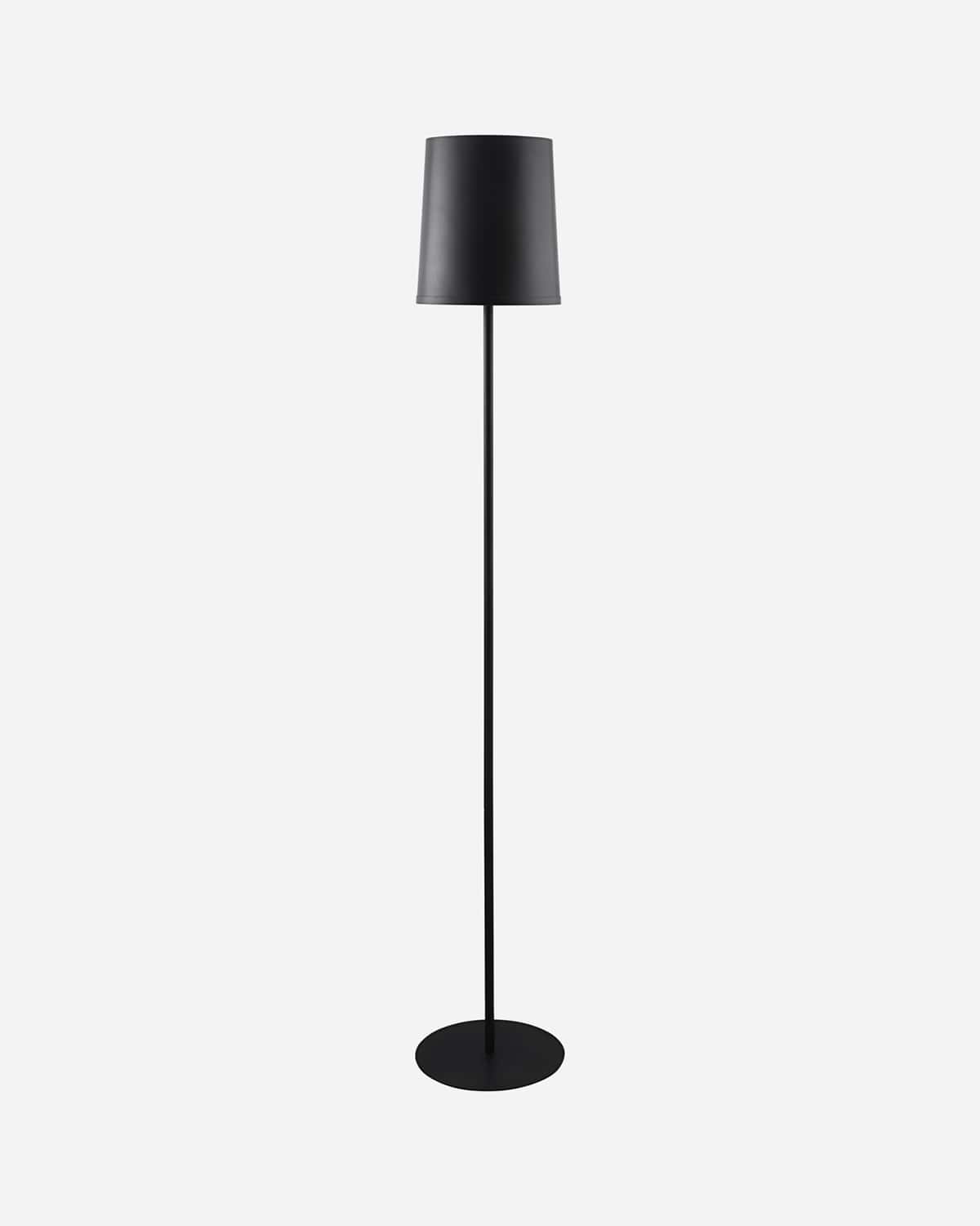 FLOOR LAMP, NOIDA, BLACK, 26x155cm