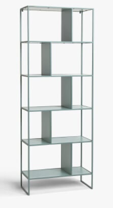 Dice Tall Shelving Unit In Light Blue