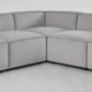 Corner Sofa with Ottoman, 92x254x70cm