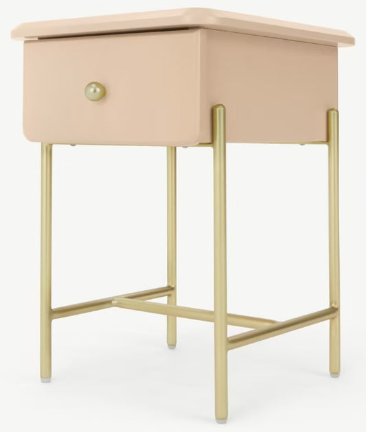 Maddie Bedside Table, 40x35x50cm