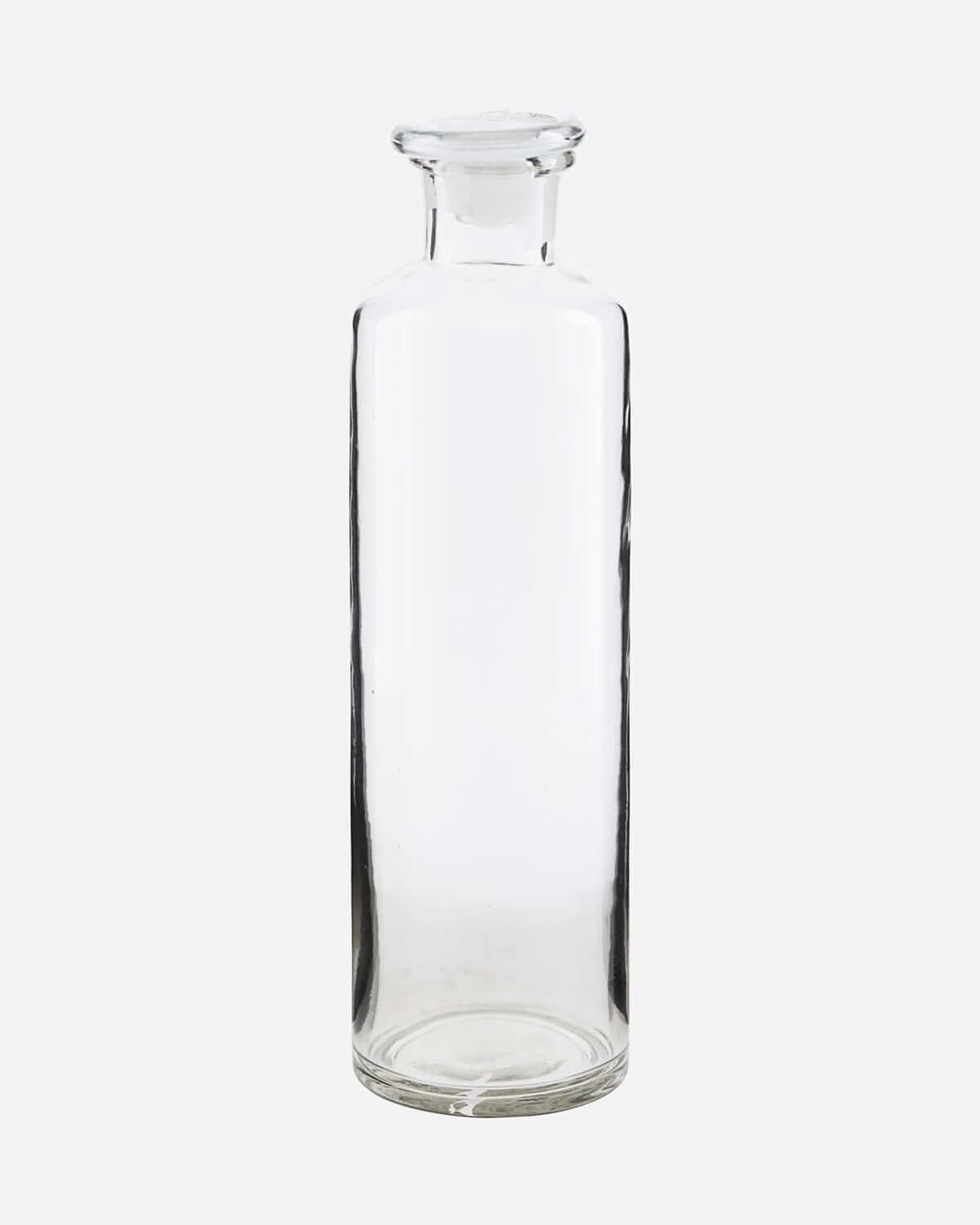 Bottle w. lid, Farma, Clear