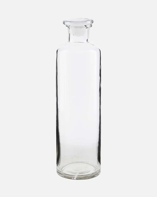 Bottle w. lid, Farma, Clear