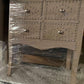 Hatton 4 Drawer Bedside Table, 60x34x68cm