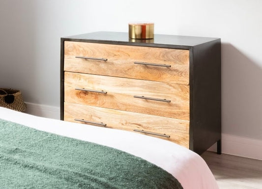 Industrial Chest of Drawers, 45x80x80cm