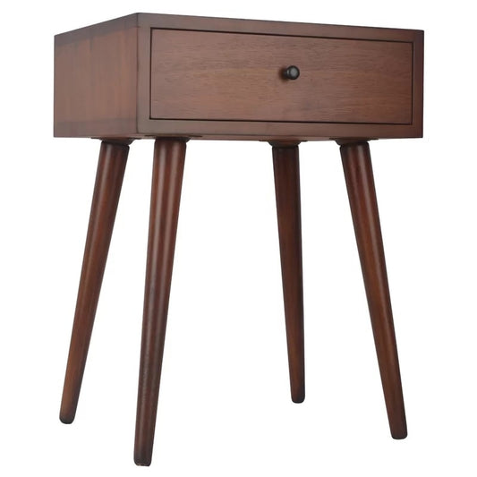 Grant Side Table With Storage, 35x45x60cm