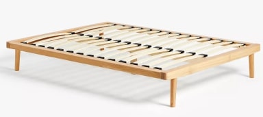 Bow Platform King Bed Frame, 202x152.4x30.5cm