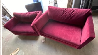 Pair of Swoon Armchairs