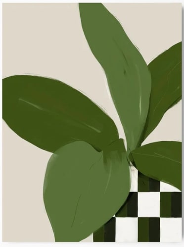 Green Princess Botanical Art Print 45 x 60