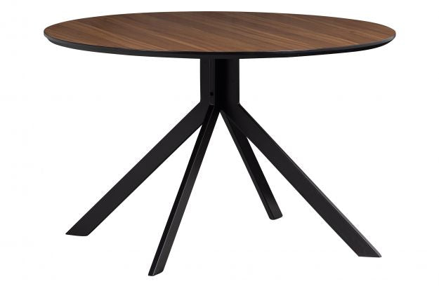 Bruno Dining Table MDF Walnut, 0x120x75cm