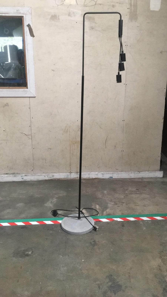 Black Floor Lamp, 190cm