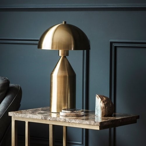 Albany Table Lamp Gold, 25x25x41cm