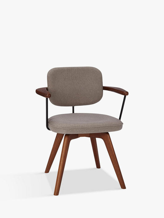 John Lewis Dining Chair in Oak and Fabric