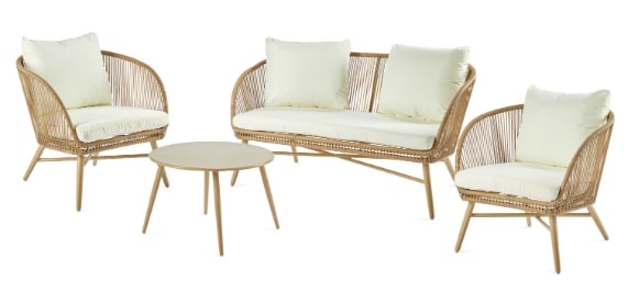 Gardenline Rope Effect Furniture Set