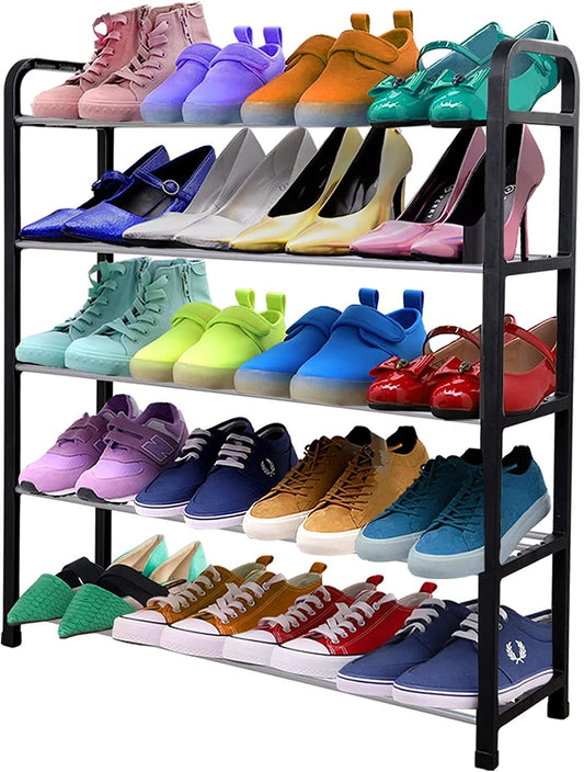5 Tier Shoe Rack, 18.5x70.5x75.5cm