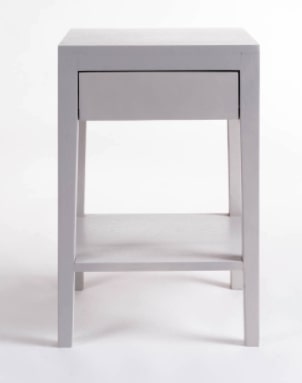 Cheriton Bedside |1 drawer |Grey, 40x40x60cm