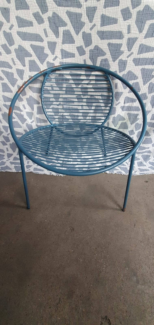 Grey Outdoor Armchair, 52x70x68cm