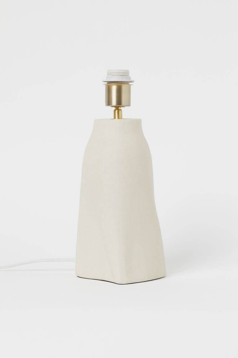 Ceramic Lamp Base, 0 x 0 x 28cm