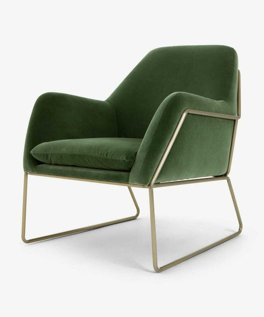 Green Armchair, 70x85x70cm