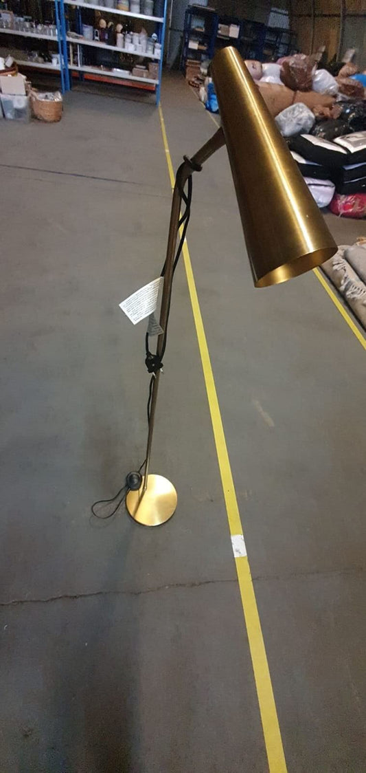 Gold Floor Light