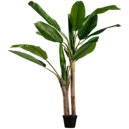 WOOOD Banana Artificial Plant - Size: Small