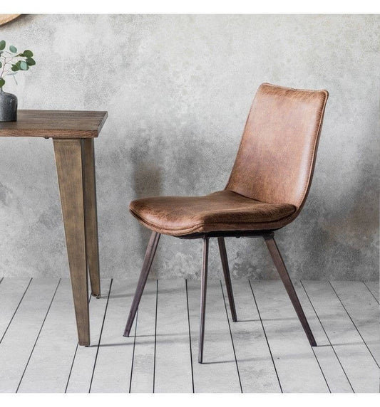 HINKS CHAIR GREY (2 PACK), 60 x 46 x 87cm