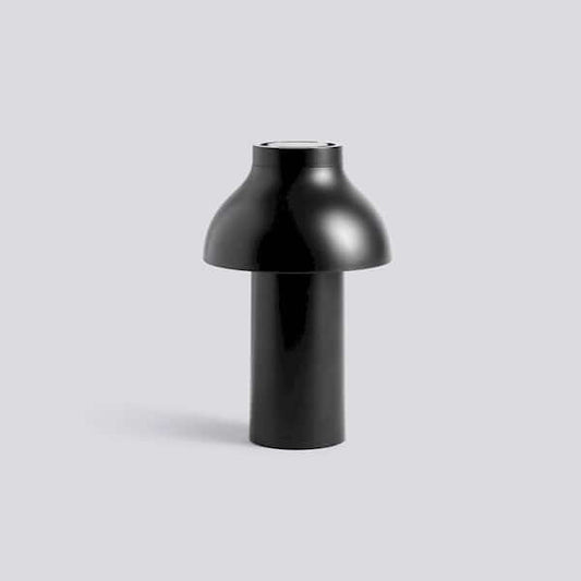 HAY PC Portable Lamp - Soft Black, 14 x 14 x 22cm