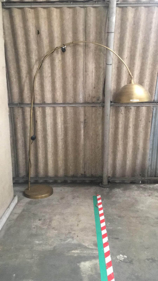 Brass Floor Lamp, 200cm