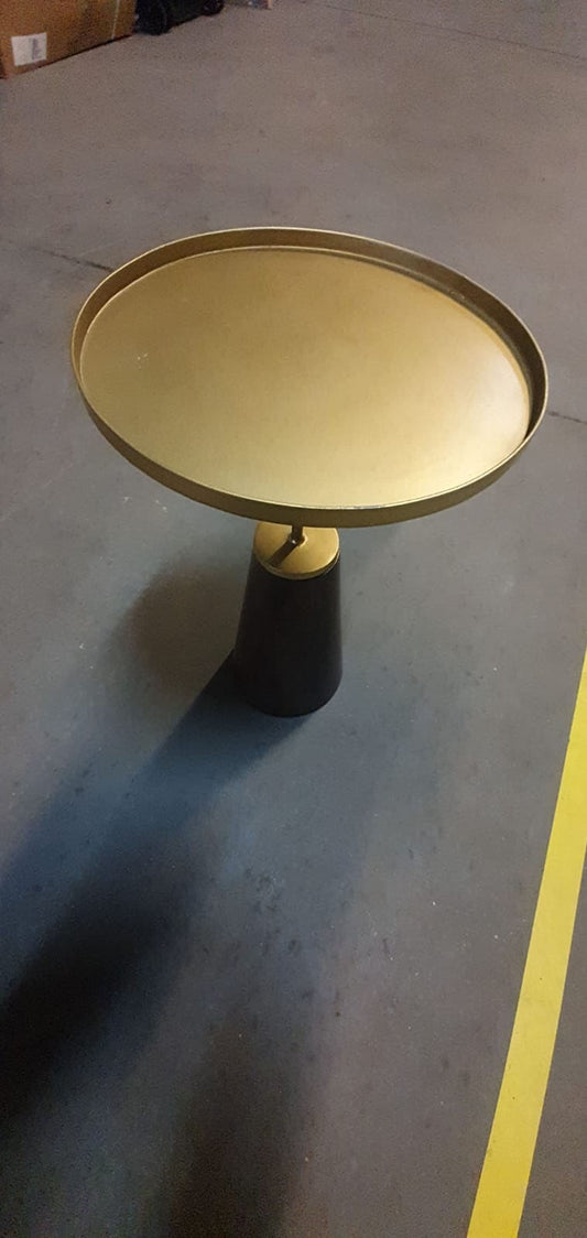 Gold Side Table, 33x54cm
