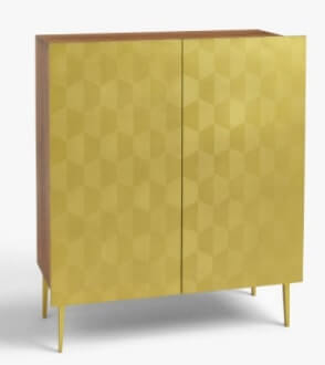 Swoon Beauvoir Sideboard in Brass Cladding