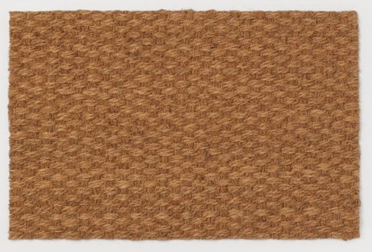 Coconut fibre doormat, 60 x 40cm