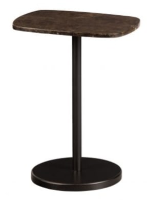 Fola Sidetable Marble Brown