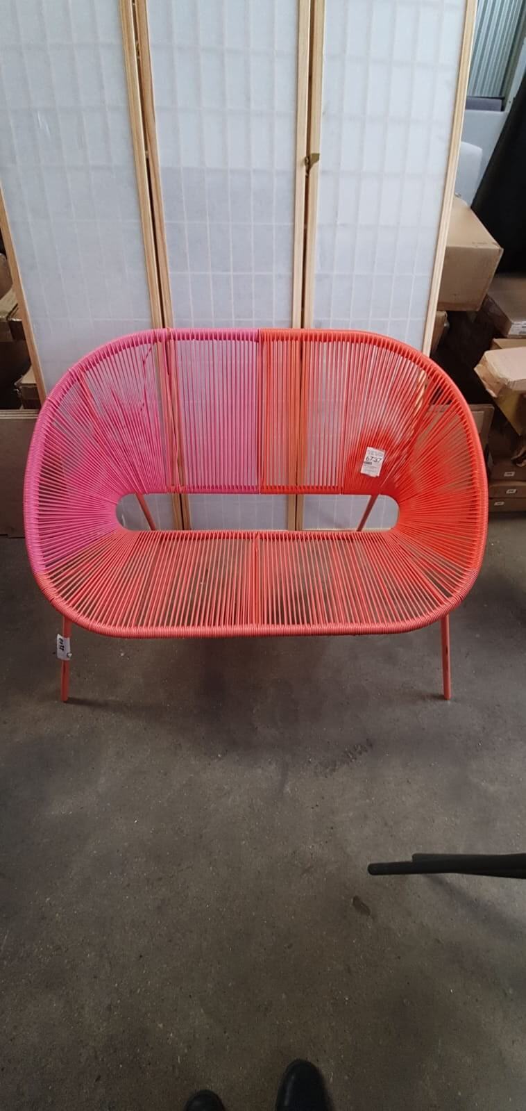 JOHN LEWIS SALSA TWO SEATER SOFA, 60x115x81cm