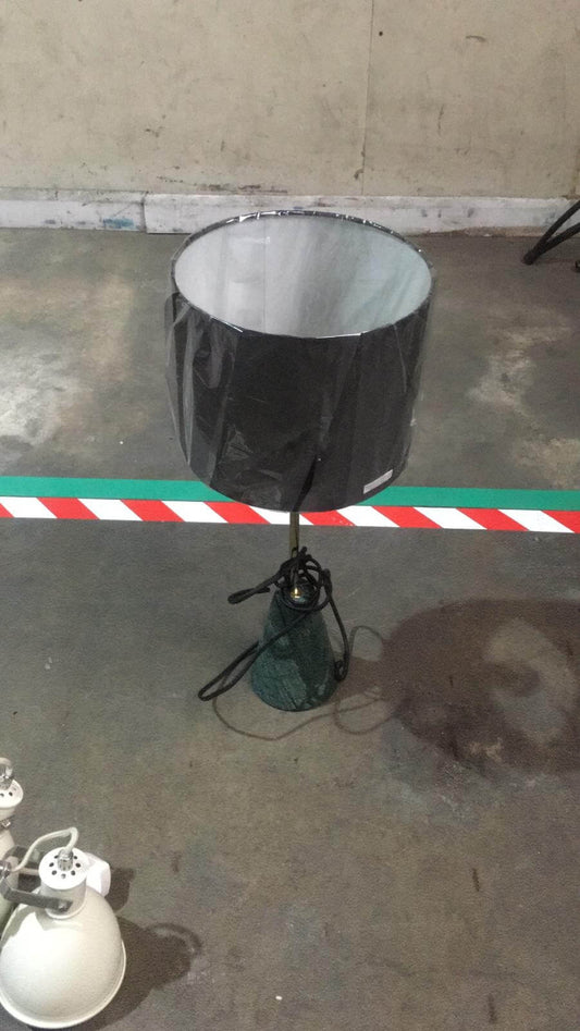 Black bedside lamp