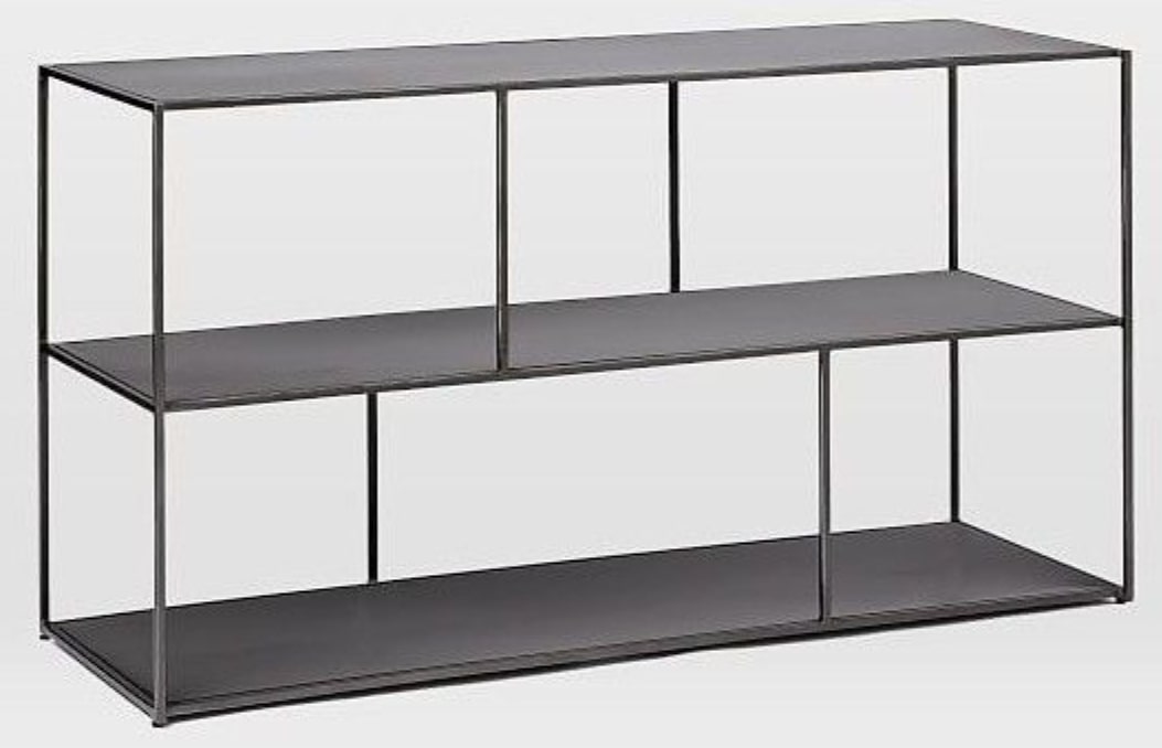 West Elm Linea Shelving Unit, 140x49x75cm