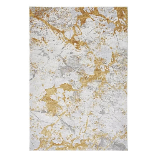 Braud Flatweave Ochre/Grey, 290 x 200cm