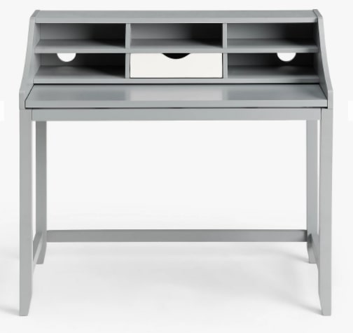 JOHN LEWIS & PARTNERS LOFT DESK IN GREY WHITE, 52x105x95cm