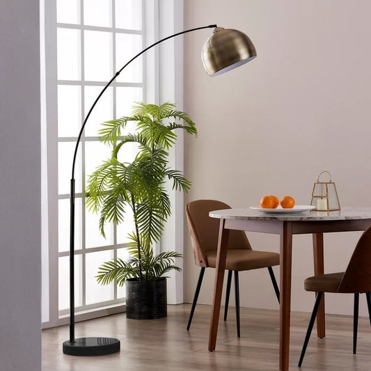 Hartfield 173cm Arched Floor Lamp, 110.2x32x173cm