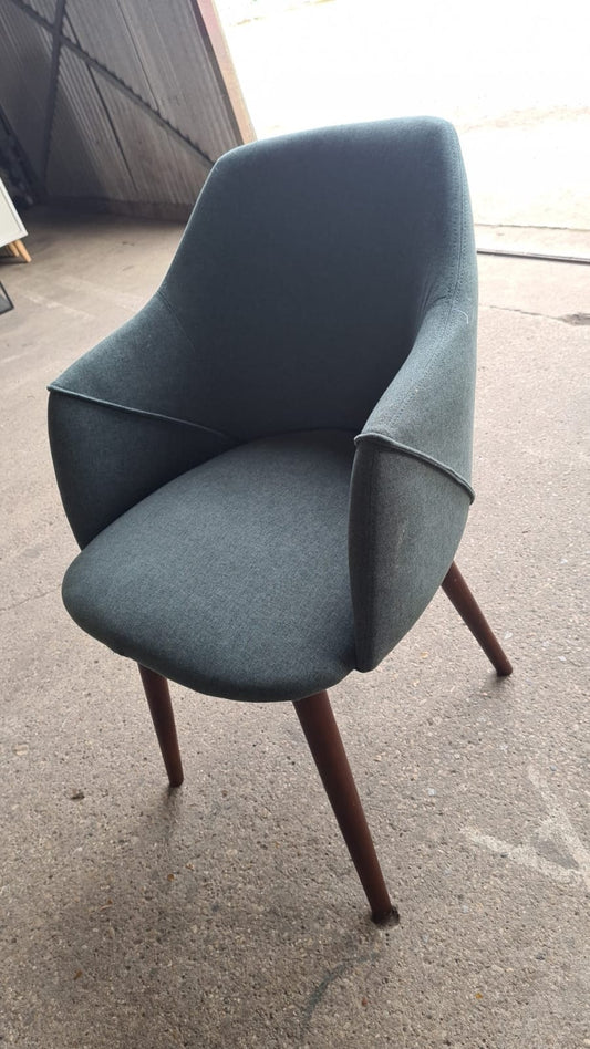 Grey Dining Chair, 50 x 60 x 80cm