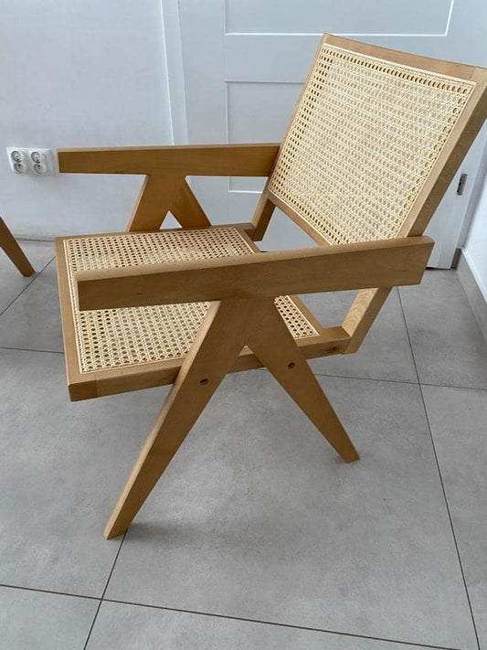 Easy Lounge Chair rattan wattle splot, 51x57x73cm
