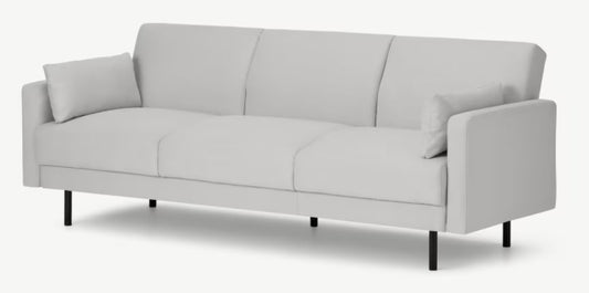 Delphi Click Clack Sofa Bed - Light Grey