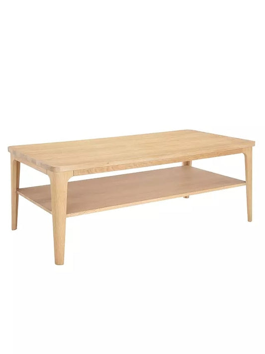 JOHN LEWIS & PARTNERS MIRA COFFEE TABLE IN OAK, 60x120x45cm