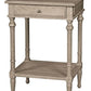 Emporium Turned Leg Bedside, 43x50x71cm