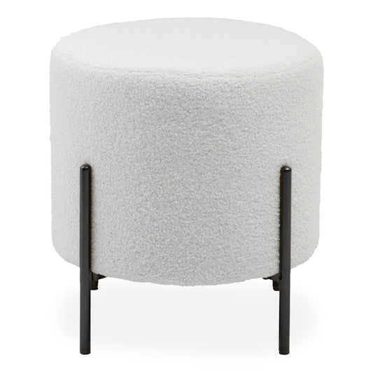 Boucle Stool Black Legs, 0x40x43cm