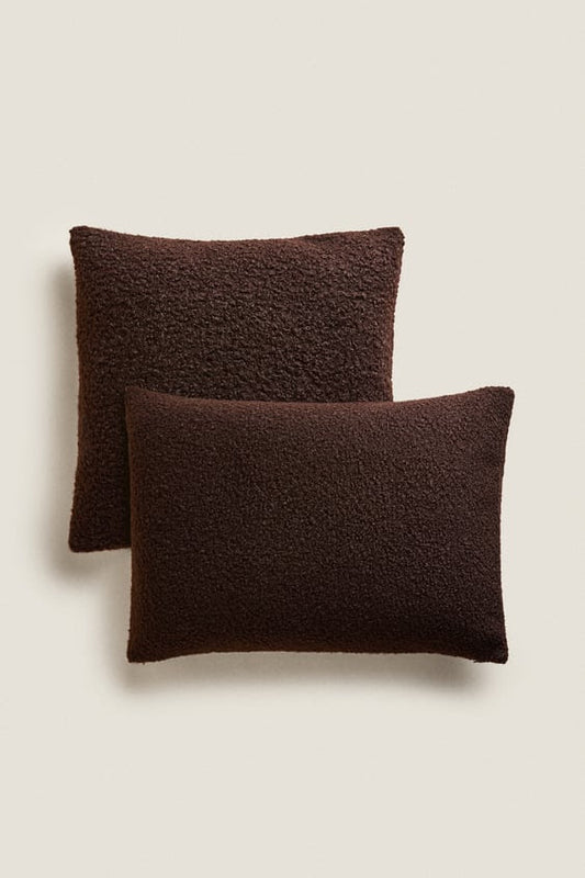 BOUCLÉ CUSHION COVER