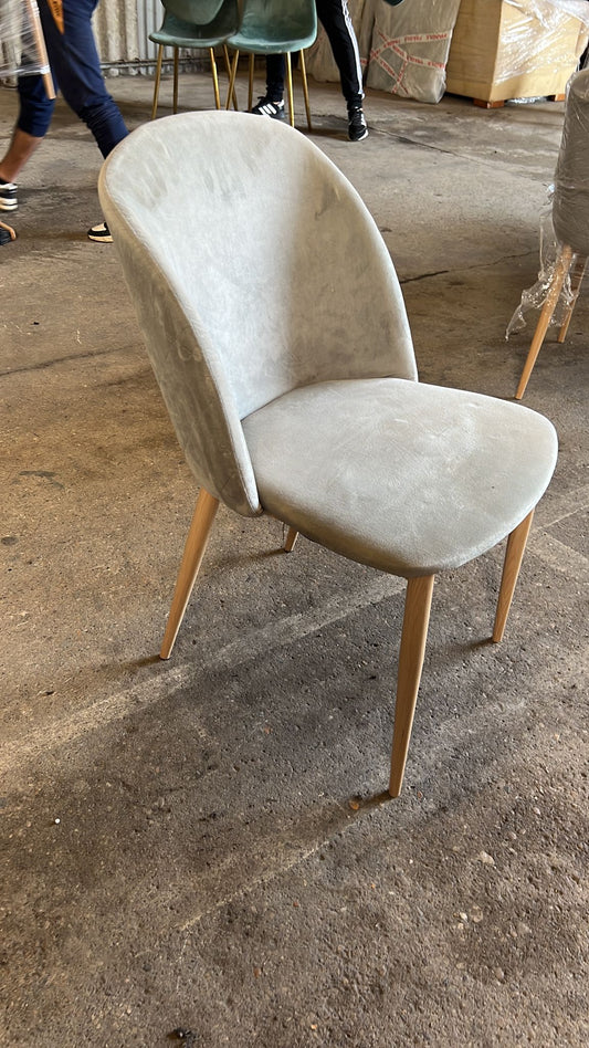 Dining Chair Ivory/Natural